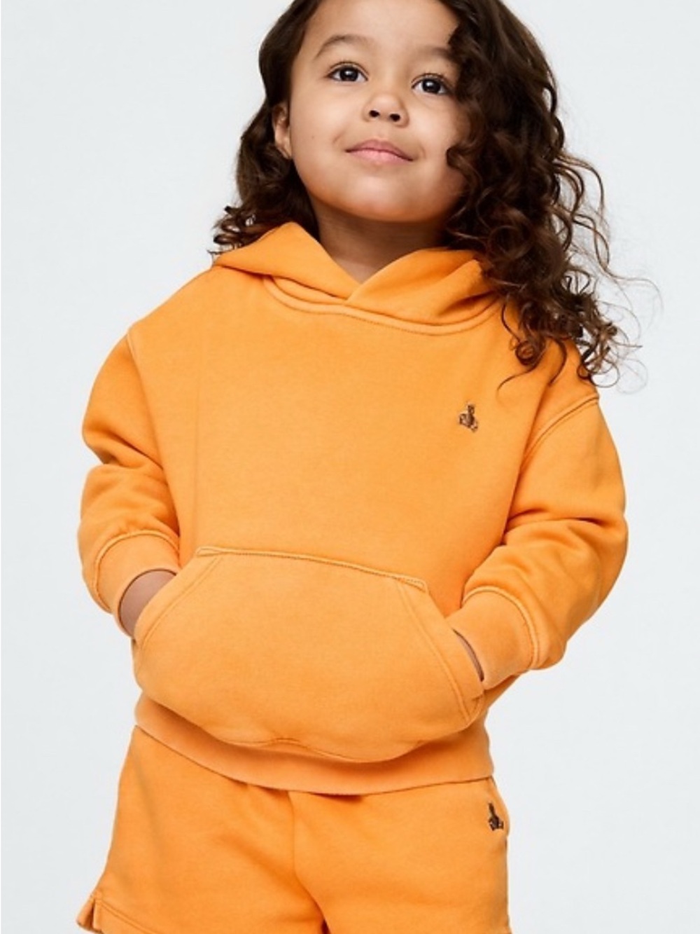 GAP Kids Orange Hoodie/Short Set. Size - 18-24 Months